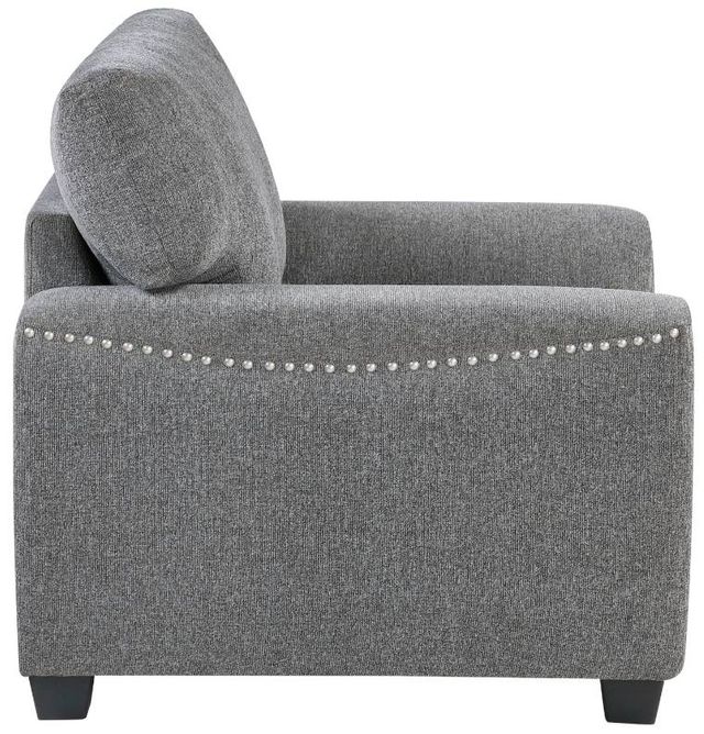 Homelegance® Isabel Dark Gray Accent Chair-3