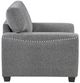 Homelegance® Isabel Dark Gray Accent Chair-3