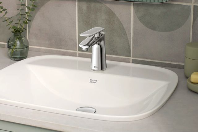 American Standard Aspirations White Drop-In Sink Center Hole Only-4