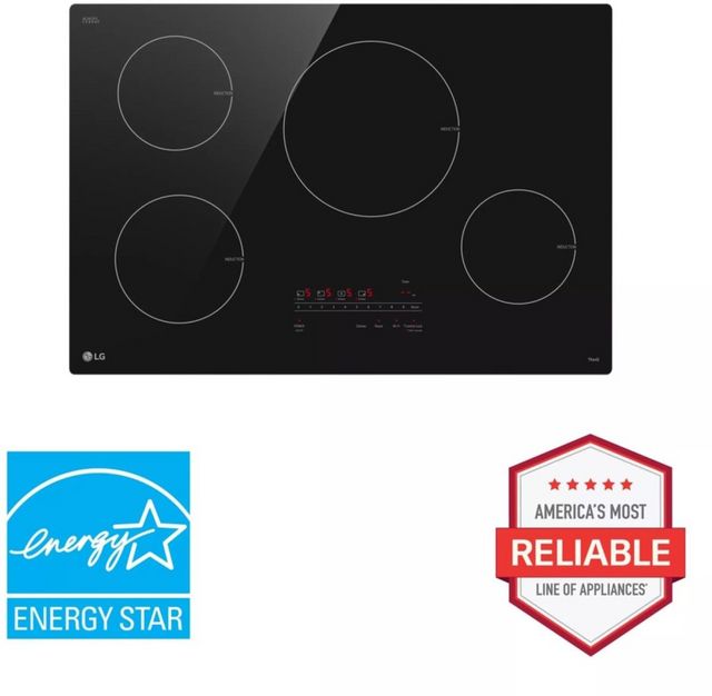 LG 30" Black Induction Cooktop-1