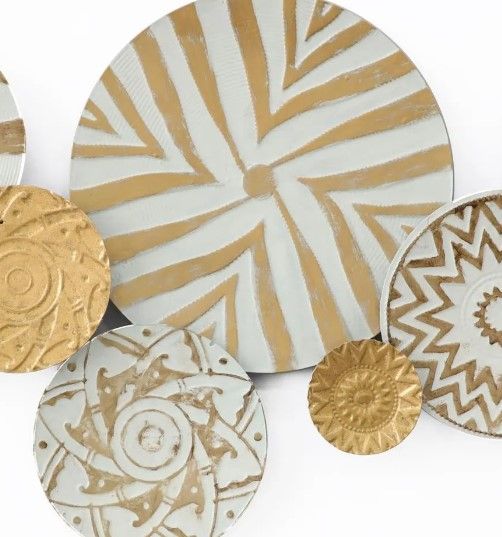 Classy Art Style 19 Gold/White Wall Decor-1