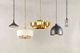 Currey & Company Earthshine Blackened Steel Large Pendant-1
