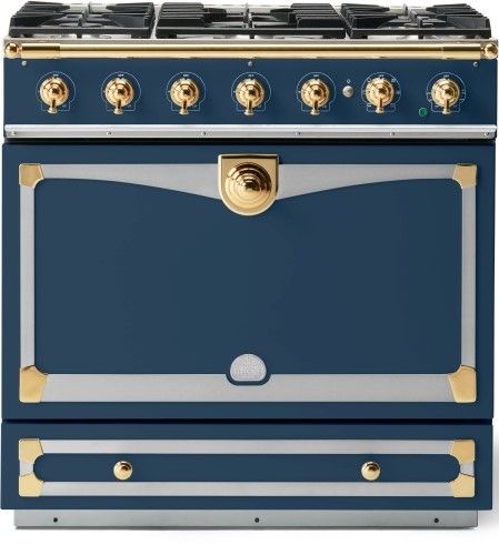 La Cornue CornuFé 90 Albertine 36" Wintersky Pro Style Dual Fuel Range-0