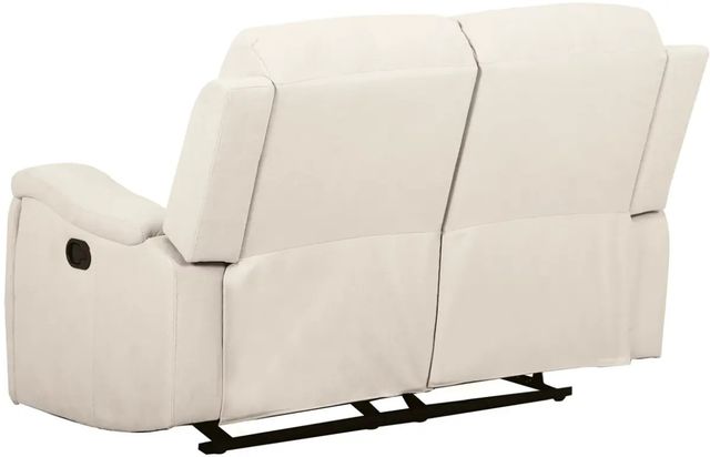 Signature Design by Ashley® Marwood Cream Reclining Loveseat-3