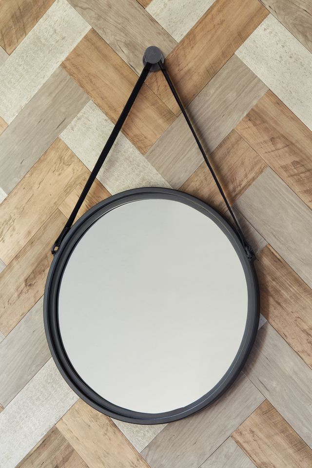 Signature Design by Ashley® Dusan Black Accent Mirror-1
