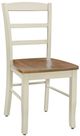 John Thomas Furniture® Dining Essentials Madrid Hickory/Shell Chair-0