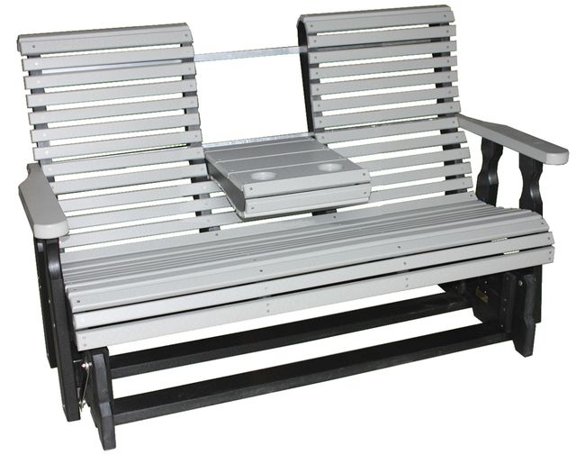 Creekside 5' Glider w/console-1