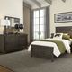 Liberty Furniture Thornwood Hills 3-Piece Rock Beaten Brown Full Youth Panel Bedroom Set-3