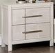 Furniture of America® Berenice White Nightstand-0
