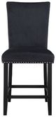 Global Furniture USA D04 5-Piece Black Bar Dining Set-3