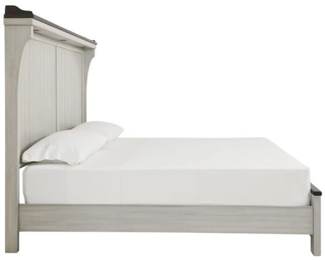 Signature Design by Ashley® Darborn Brown/Gray King Panel Bed-2