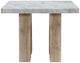 Global Furniture USA D04 Gray/White Bar Table with Natural Silver Base-1