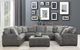 Emerald Home Berlin Gray Large Ottoman-1