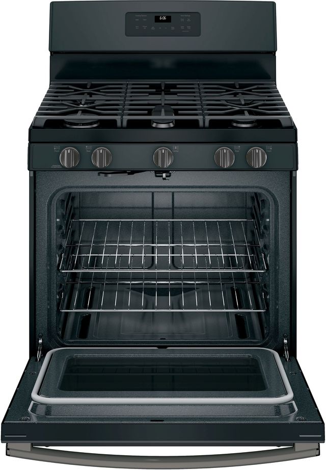 GE® 30" Free Standing Gas Range-Black Slate-JGB660FEJDS-2