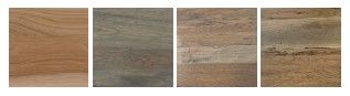 Country View Woodworking Customizable Albany Hickory Top Dining Table with 2-Leaves and Brown Maple Base-3
