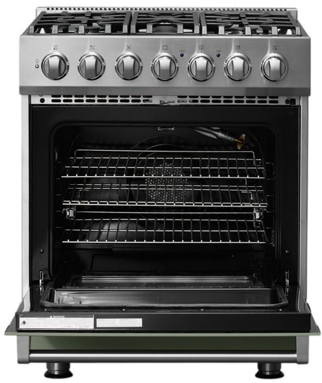 Viking® 3 Series 30" Eucalyptus Propane Pro Style Gas Range-1