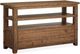 Magnussen Home® Chesterfield Farmhouse Timber Rectangular Sofa Table-2