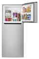 Whirlpool® 11.0 Cu. Ft. Top Freezer Refrigerator-Monochromatic Stainless Steel-1