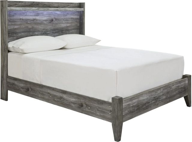 Signature Design by Ashley® Baystorm Gray Youth Full Panel Bed-0