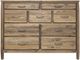 Mako Wood Furniture Tofino Brown Dresser-0
