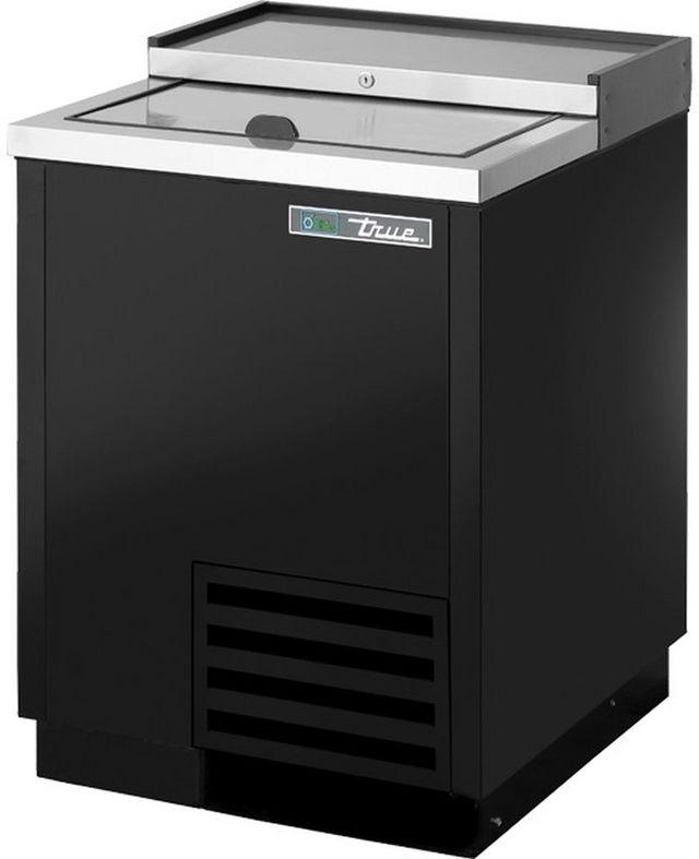  True® 24 in. Black Under the Counter Refrigerator-0
