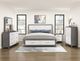 Homelegance® Rowan Gray/Ivory King Storage Platform Bed-1