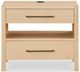Bassett® Furniture BenchMade Parkway Lucent 2-Drawer Nightstand with Charger-1