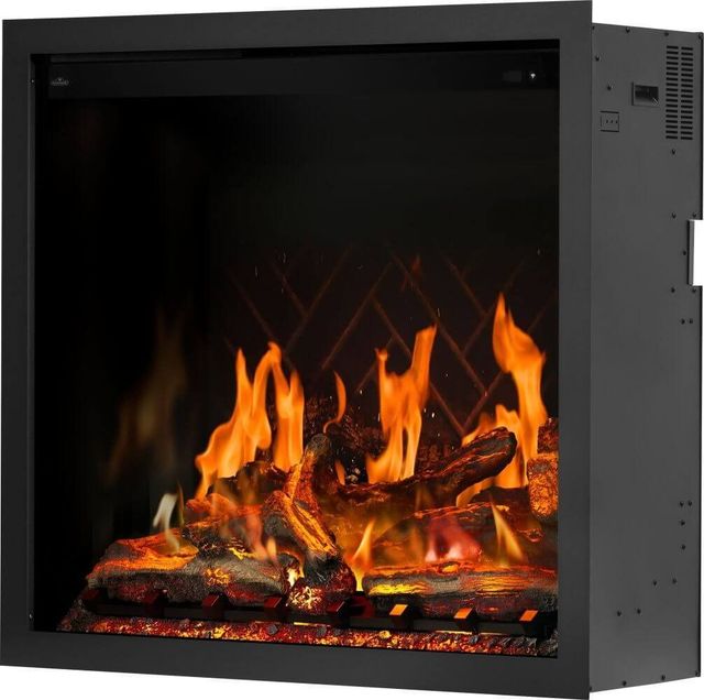 Napoleon Elevation™ X Series 42'' Black Built-In Electric Fireplace with LCD Enhancement-3