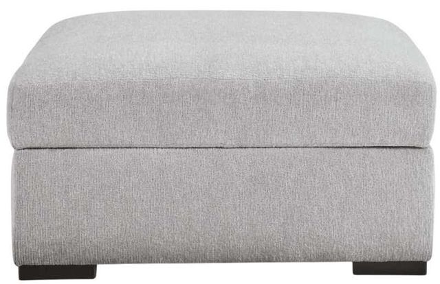 Benchcraft® Gabyleigh Nickel Ottoman with Storage-1