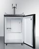 Summit® Stainless Steel Dual Coffee Dispensing Tap Kit-3