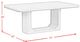 Elements International Rosalie Black 72" Dining Table-2