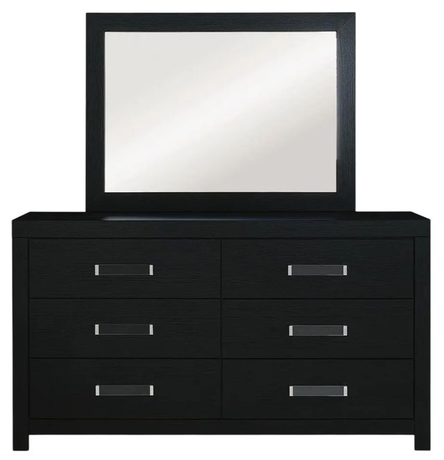 Signature Design by Ashley® Maeling Black Dresser and Mirror-2