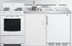 Summit® 72" White All-In-One Kitchenette-3