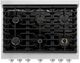 ZLINE Paramount 36" Stainless Steel Pro Style Dual Fuel Range-4
