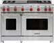 Wolf® 48" Stainless Steel Pro Style Natural Gas Range-0