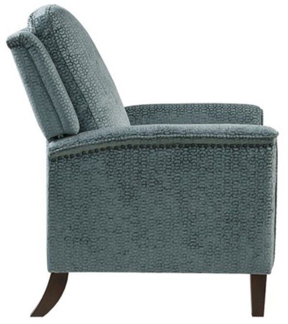 Olliix by Madison Park Salina Charcoal Push Back Recliner-3
