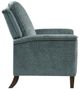 Olliix by Madison Park Salina Charcoal Push Back Recliner-3