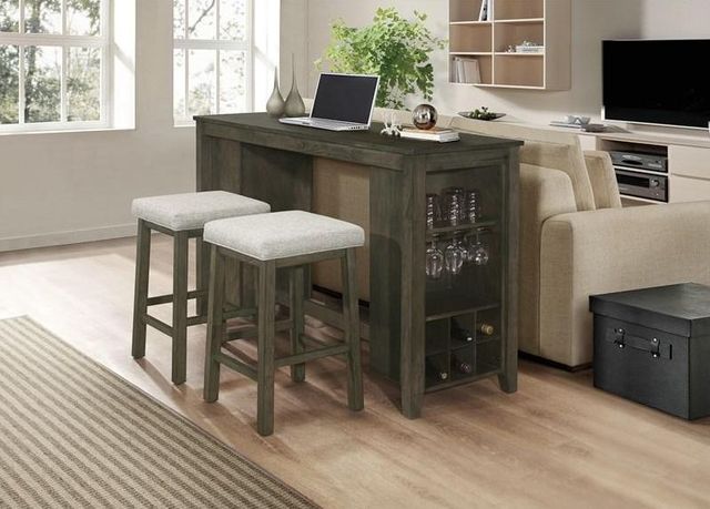 New Classic® Home Furnishings Churon Brown Gathering Bar Set-2