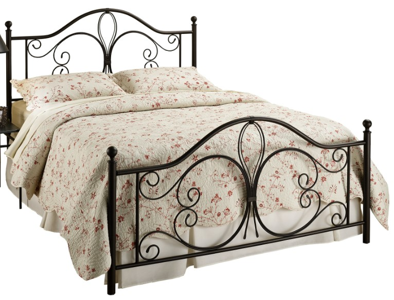 HH2 Home Milwaukee Antique Brown Metal Bed Davis Home Furniture Asheville NC