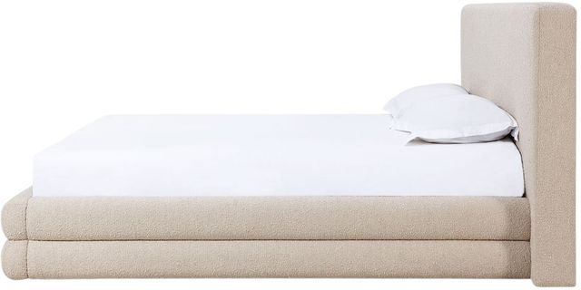 Modus Furniture Maya Brun California King Upholstered Platform Bed-3