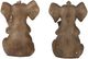 A & B Home Antique Brown Elephant Bookends-4