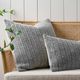 Magnolia Home by Joanna Gaines Macie Stone Gray Pillow-3