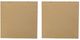 A & B Home Zola 2-Piece Gold/White Botanical Wall Art Set-2