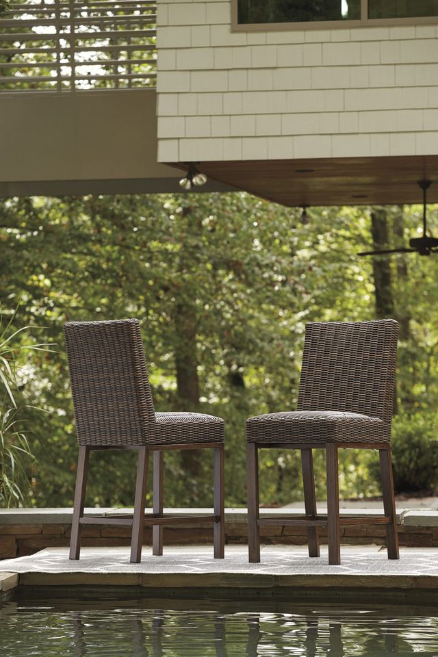 Signature Design by Ashley® Paradise Trail 2-Piece Brown Bar Stool-1