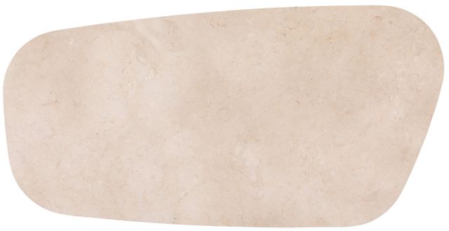 Dovetail Furniture Aelwyn Cream/Natural Coffee Table-4