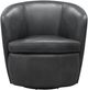 Parker House® Barolo Vintage Slate Swivel Club Chair-2