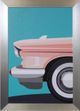 Stylecraft Vintage Car II Black/Blue-Green/Pink Wall Art-0