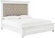 Benchcraft® Kanwyn Whitewash California King Upholstered Panel Bed-0