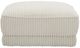 Parker House® Utopia Mega Ivory Ottoman-1