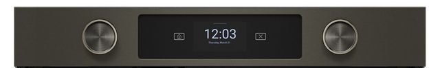 KitchenAid® 30" Black Ore Smart Single Electric Wall Oven with Assisted Cook Cycles-2